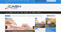 Desktop Screenshot of cashhloan.com